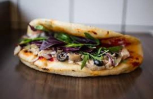 66. Hj. Lavet varm Pizza Sandwich